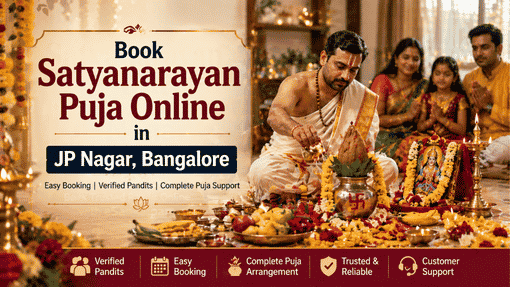 Book Satyanarayan Puja Online in JP Nagar, Bangalore
