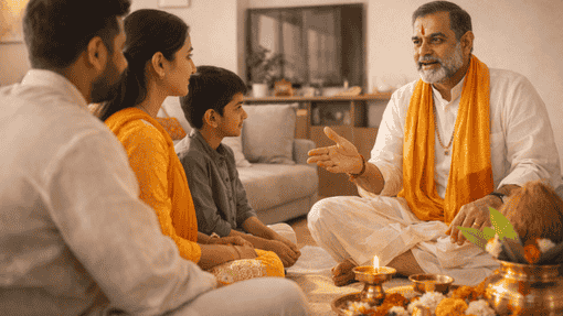 The platform helps you find trusted and skilled pandits