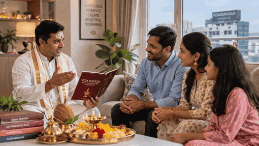 book a pandit for housewarming, Satyanarayan puja, Ganesh puja