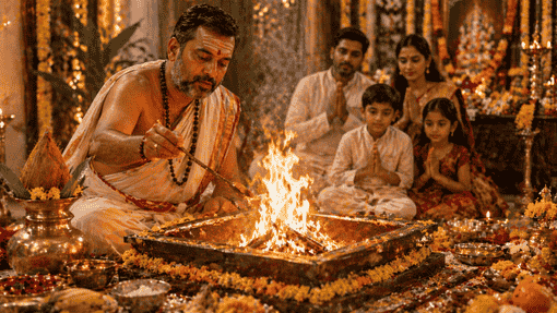 pandit for a housewarming, Satyanarayan puja