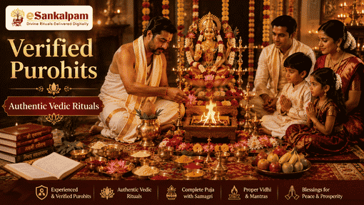 A verified purohit who matches your tradition