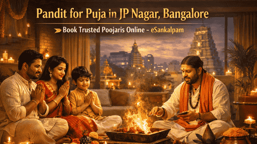 Pandit for Puja in JP Nagar, Bangalore | Book Poojaris Online